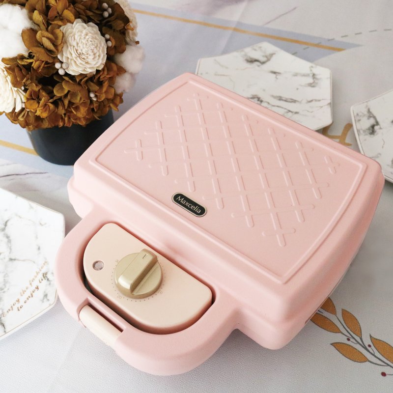 Maxcelia Coral Double Tray Dessert Machine MX-0175DM - Kitchen Appliances - Other Materials Pink