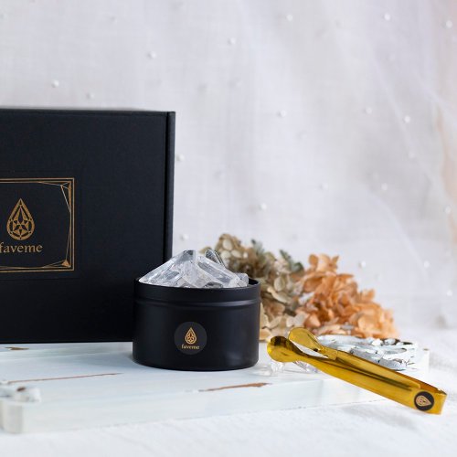 天然水晶ストーンディフューザーアロマオイルセットホワイトクリスタル