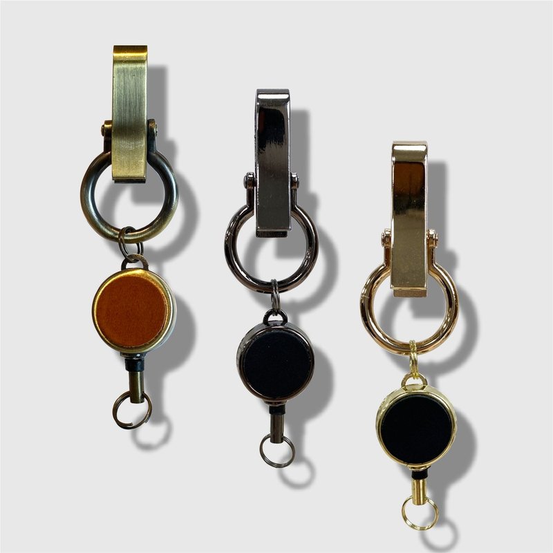免費客製化 多功能證件套伸縮掛扣 易拉扣 鑰匙扣 鑰匙圈 / A款 - 鑰匙圈/鑰匙包 - 其他金屬 多色