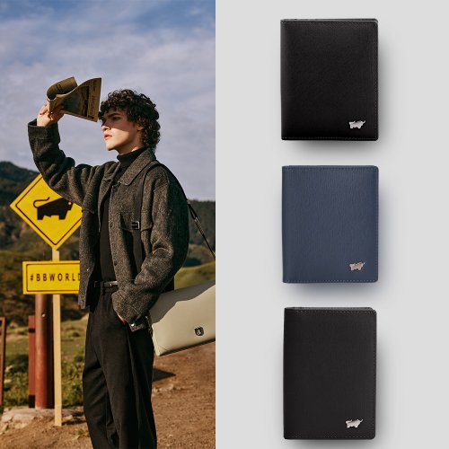BRAUN BUFFEL 德國小金牛 【免費升級送禮包裝】真皮男用名片夾(多款任選)