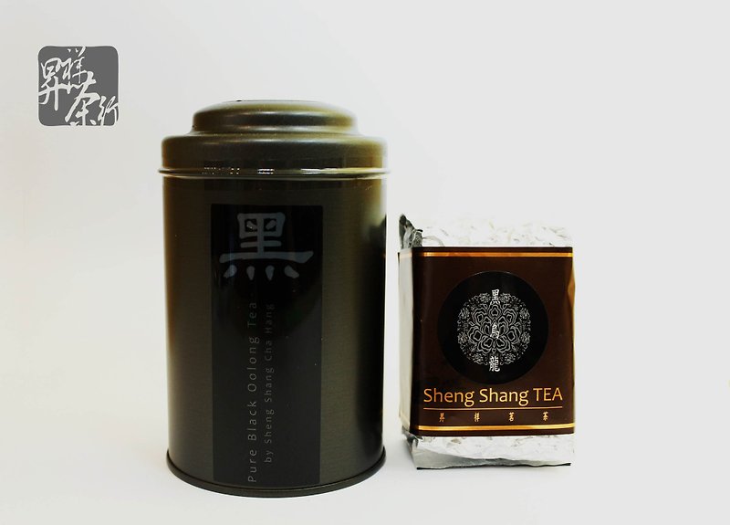 【昇祥】炭焙黑烏龍150克/罐 (茶葉/烏龍茶/台灣茶/黑烏龍茶) - 茶葉/茶包 - 新鮮食材 