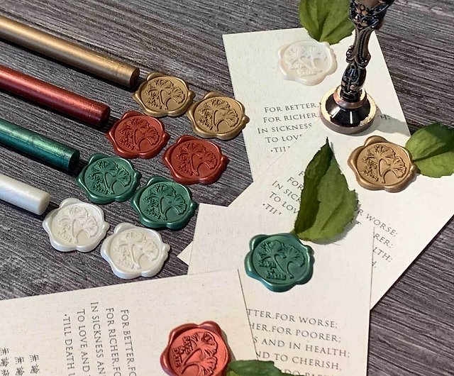 Imitation Sealing Wax Stamp Stickers for Envelopes