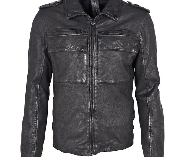 Germany GIPSY] G2MBrennon - Coats SF Black Artist Collar Long Leather | CL Shirt Shop CHARLIN Jackets & Men\'s Pinkoi - Jacket