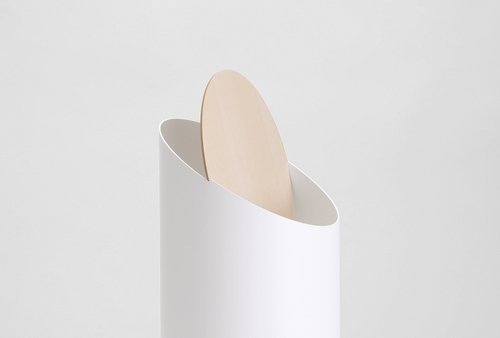 MOHEIM SWING BIN Trash Can White Maple - Shop Prime Co