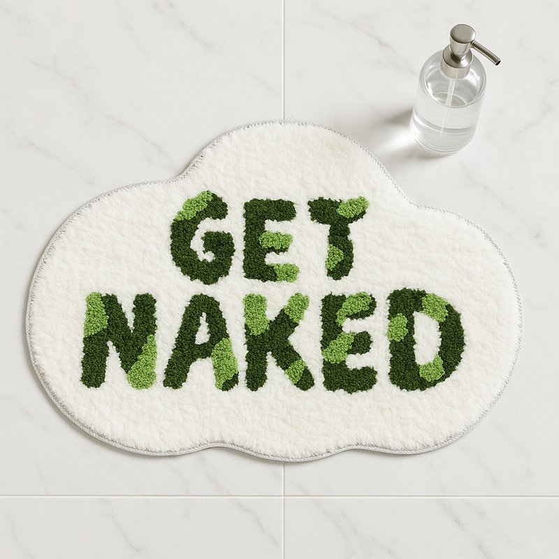 迷彩Get Nakde浴室地墊植物居家裝飾禮物 - 地墊/地毯 - 聚酯纖維 綠色