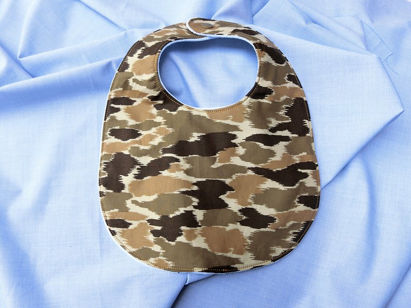 Desert Camouflage - Button Bib - Bibs - Paper Khaki
