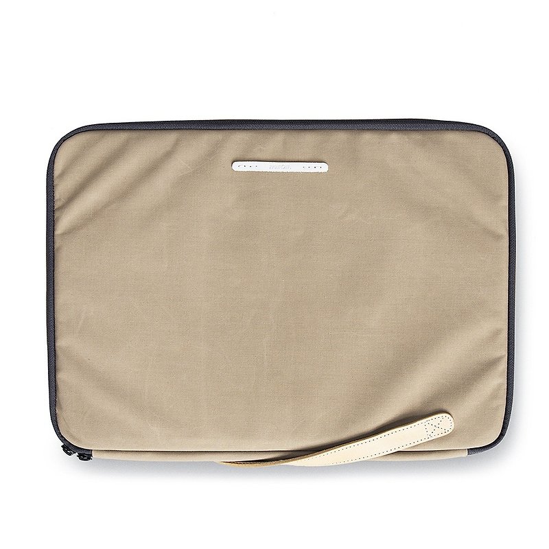 RAWROW-Dadi series -15吋 dual-use computer bag (hand / hand) - khaki - RCL102BE - Laptop Bags - Cotton & Hemp Khaki
