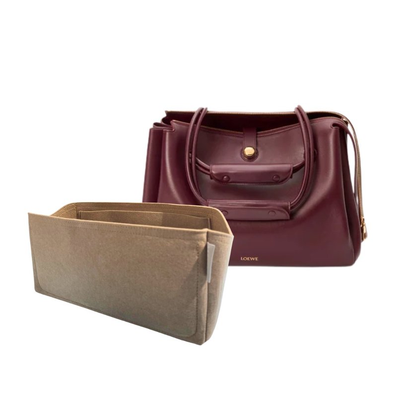 【香港製造】手製內袋 Bag Organizer Loewe Madrid Medium - 化妝包/收納袋 - 其他材質 多色
