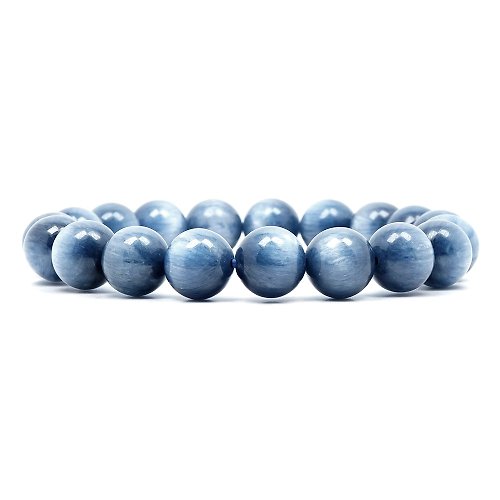 正佳珠寶 Gemsrich Jewelry 【正佳珠寶】藍晶石 頂級泛藍 9.8-10.2mm 藍晶石手珠