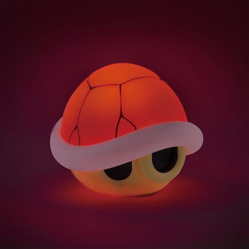 【Paladone UK】Nintendo Super Mario Red Turtle Shell Sound Upgraded Sound Effect Shape Night Light - Lighting - Plastic 