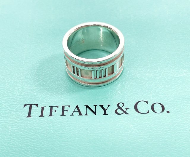 日本直送中古美品】13.5号ティファニーTIFFANY&Co. リング・指輪