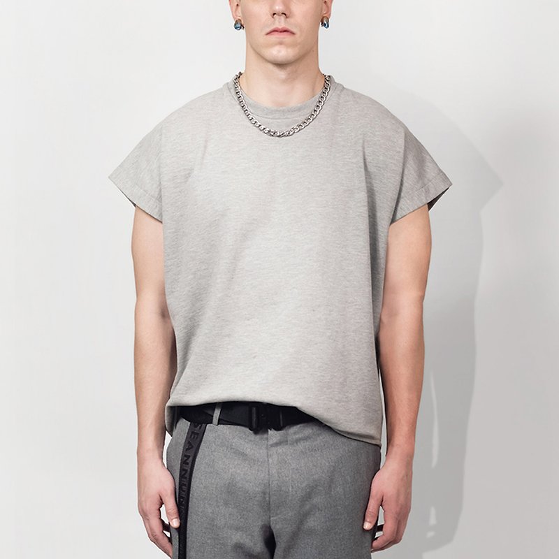 RAGLAN SLEEVE T-SHIRT - Men's T-Shirts & Tops - Cotton & Hemp Gray