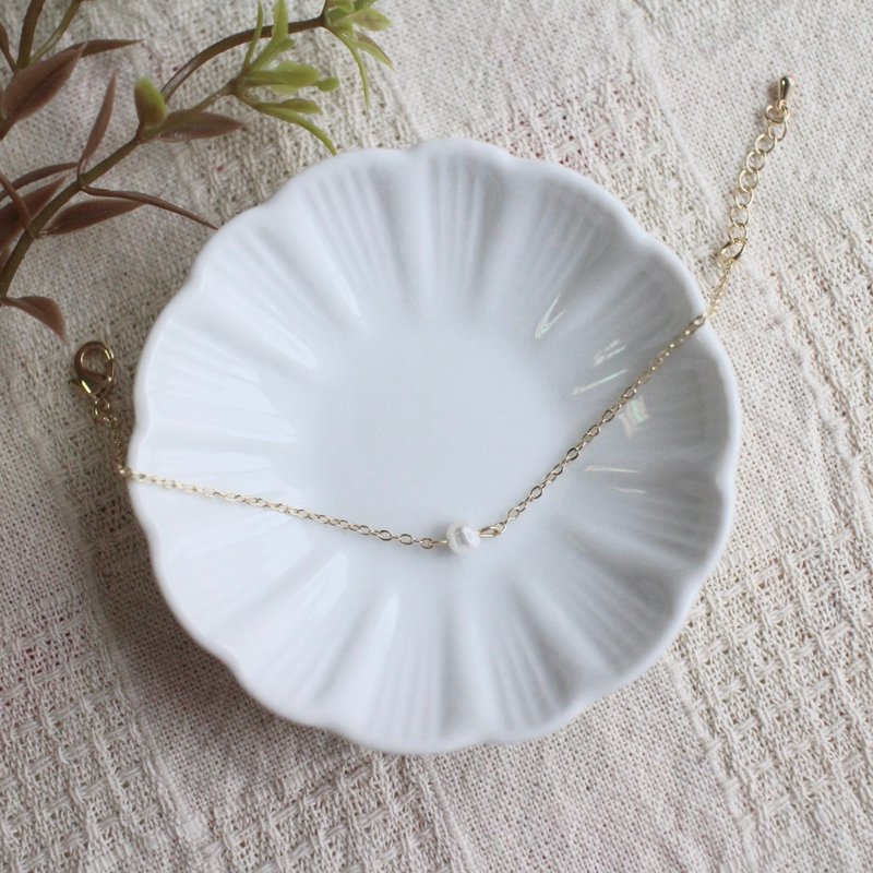 唯一珍愛 珍珠手鍊 天然淡水珍珠 - 手鍊/手環 - 珍珠 