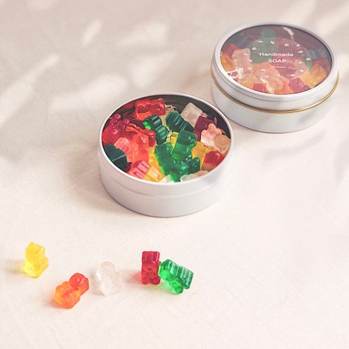 禾日香氛生活 小熊軟糖 造型手工皂【大盒】