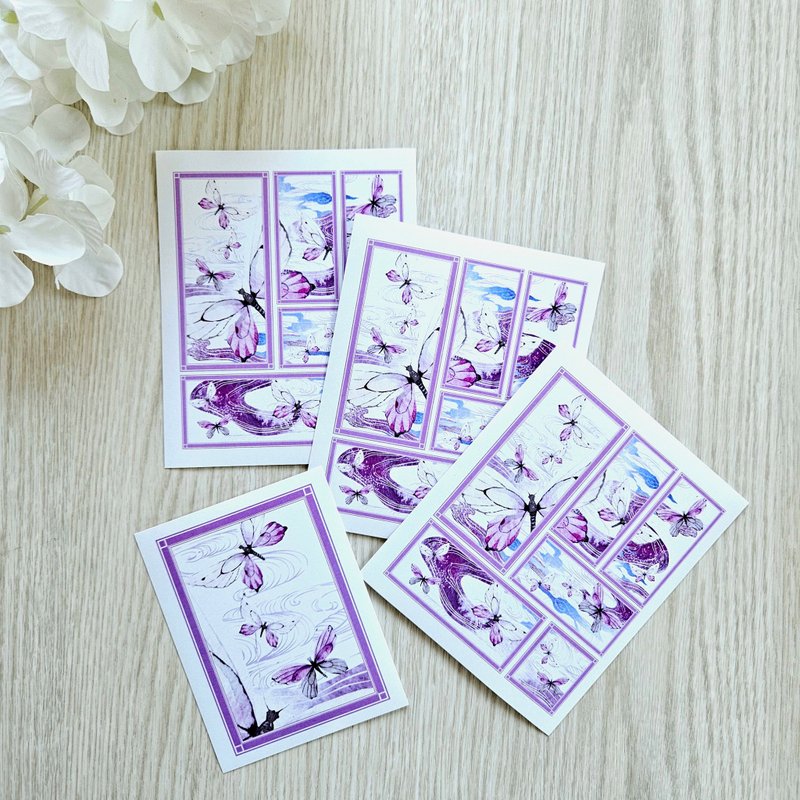 Oriental label paper sticker_ may_9 - 貼紙 - 紙 