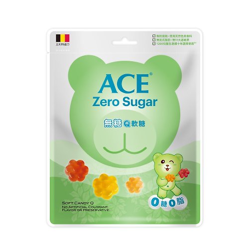 ACE Family ACE 無糖Q軟糖量販包 240公克/袋