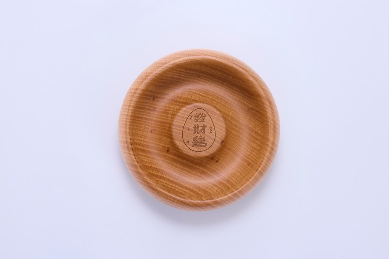 【幫你的小雞升級吧】金雞仔聚寶木座 (加購價630) - 擺飾/家飾品 - 木頭 多色