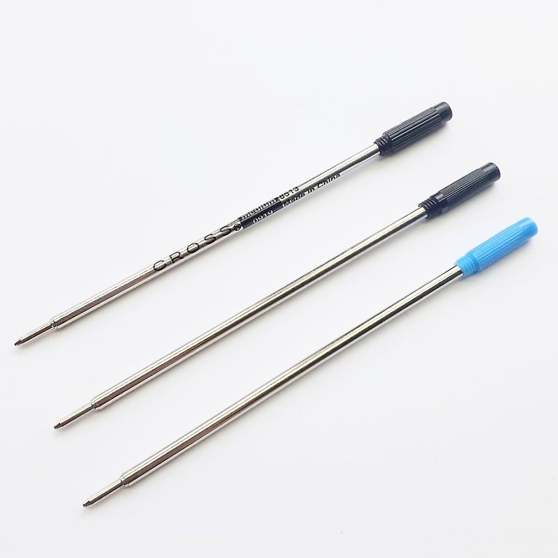 [Tiger Crane] CROSS Compatible Pen Refills 10 Inlets and CROSS Brand Universal Blue/Black Cores - อุปกรณ์เขียนอื่นๆ - ทองแดงทองเหลือง 