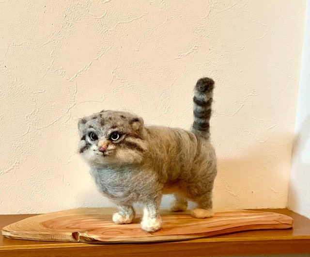 マヌルネコ - ショップ yottymikan 編み物/刺繍/羊毛フェルト/裁縫