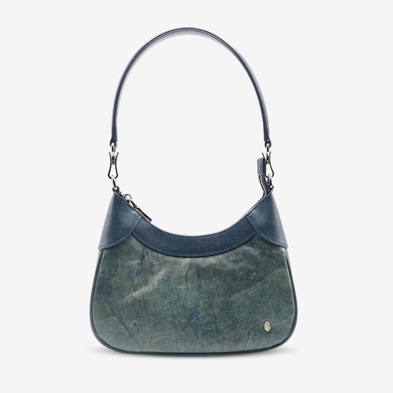 Kara Bag - Blue Dianne - Handbags & Totes - Plants & Flowers Blue