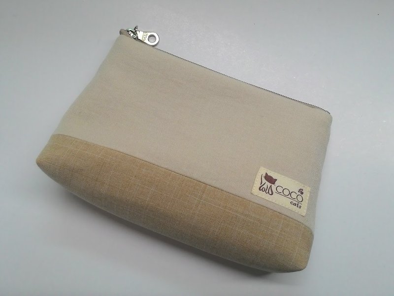 Large cosmetic bag ~ wallet storage bag (only product) M08-019 - กระเป๋าเครื่องสำอาง - เส้นใยสังเคราะห์ 