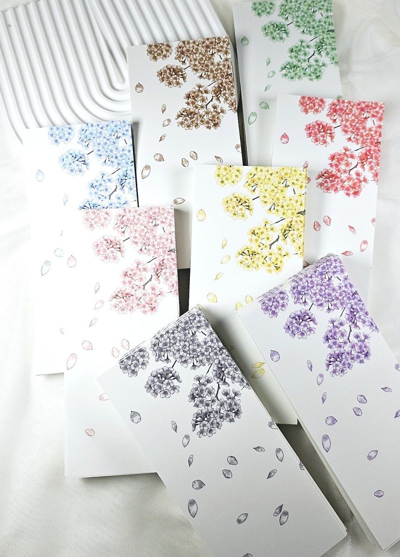Cherry Blossom Tree Background Paper - Sticky Notes & Notepads - Paper Multicolor