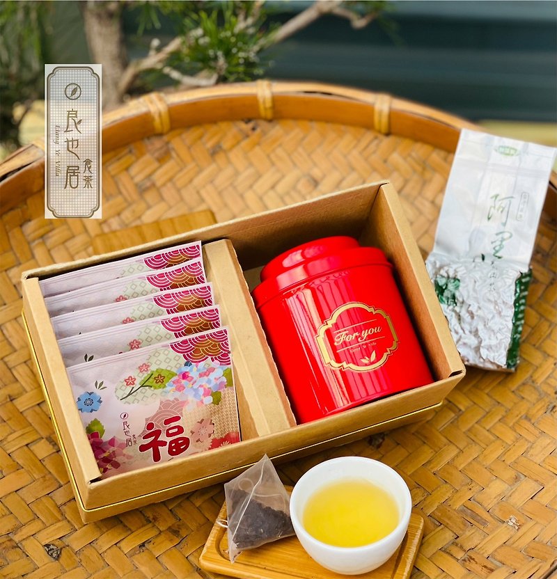 Alishan Jinxuan 75g Yanhong tea can + 6 No. 18 red jade three-dimensional tea bags - Other - Fresh Ingredients 