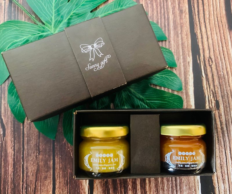 Emily Handmade Jam-Wedding Item-Two Noble Small Jam Gift Box - Jams & Spreads - Fresh Ingredients 