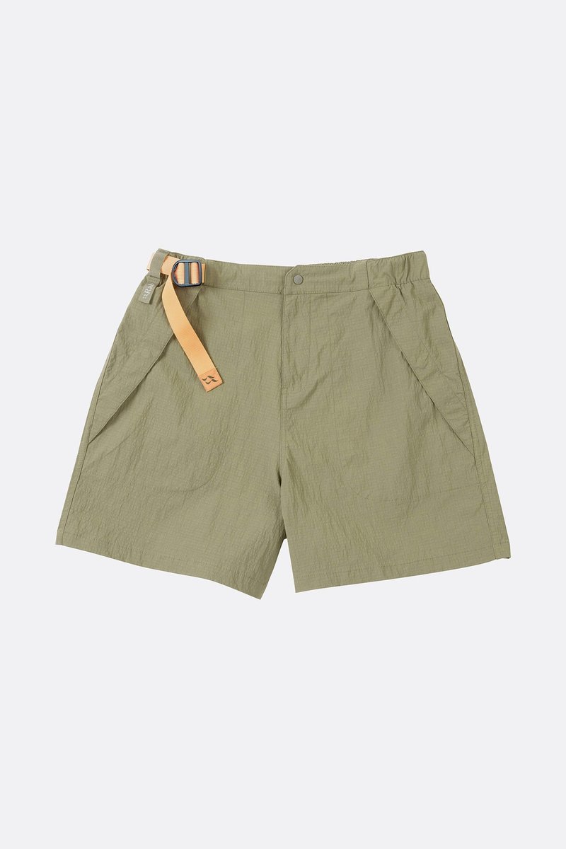 【Rab】Women's Dovestone Shorts  女 淺卡其 - 女運動褲/機能褲 - 聚酯纖維 綠色