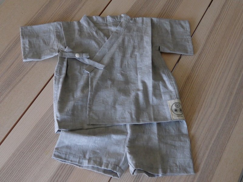 Handmade ancient method to order the first dyed cloth, children are very flat - Loungewear & Sleepwear - Cotton & Hemp Silver