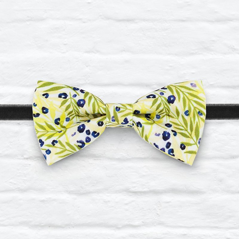 Style 0226 Fresh Yellow Grass Bowtie - Wedding Bowtie, Gift for Him, Toddler Bow tie, Groomsmen bow tie, Pre Tied and Adjustable Novioshk - Chokers - Polyester Yellow