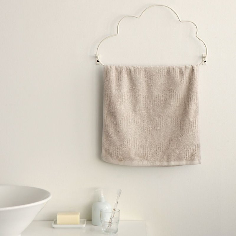 Dailylike Cloud Shape Wall Hanger-01 Vanilla White, E2D47814 - Shelves & Baskets - Other Metals White