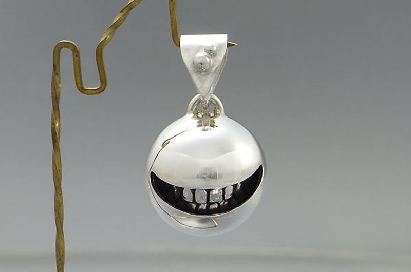 smile ball L_P【type ノーマル】【チェーン別販売】 - 項鍊 - 純銀 銀色
