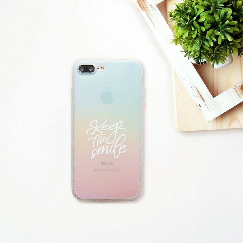 Happiness smile  iphone case for 11 ,11 max,SE3,12,12 mini case - Phone Cases - Plastic Blue