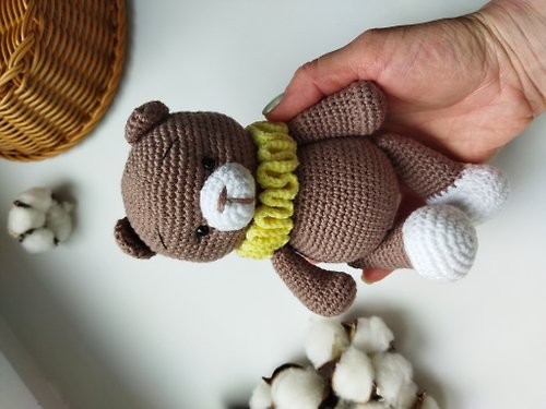 Valentinatoys Teddy bear crochet toy baby