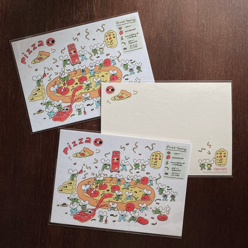 07/明信片 - 卡片/明信片 - 紙 白色