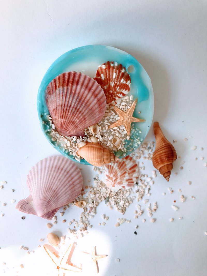 海洋的呼喚 磁鐵禮盒(海洋防蚊香磚磁鐵三個一組)/ 居家擺飾/送禮/畢業禮物 - 蚊香/防蚊用品 - 蠟 藍色