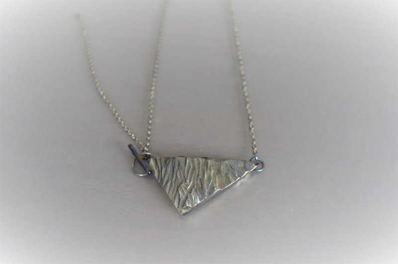 titanium pendant・純チタンペンダント・一点物・雷樹 - 項鍊 - 其他金屬 多色