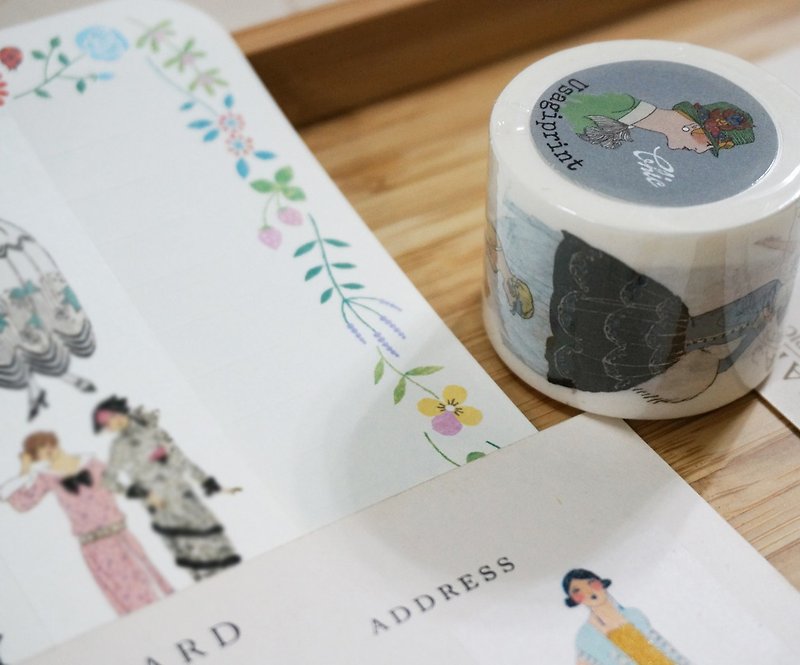 3cm paper tape-girl paper tape 01 - Washi Tape - Paper 