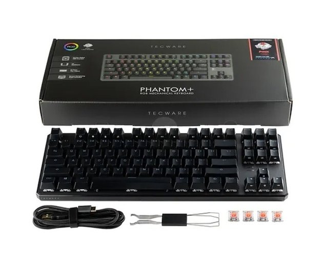 Tecware Soro メカニカルキーボード ゲーミングキーボード⁄V custom⁄有線⁄着脱式⁄メカニカル⁄ネオクラッチ