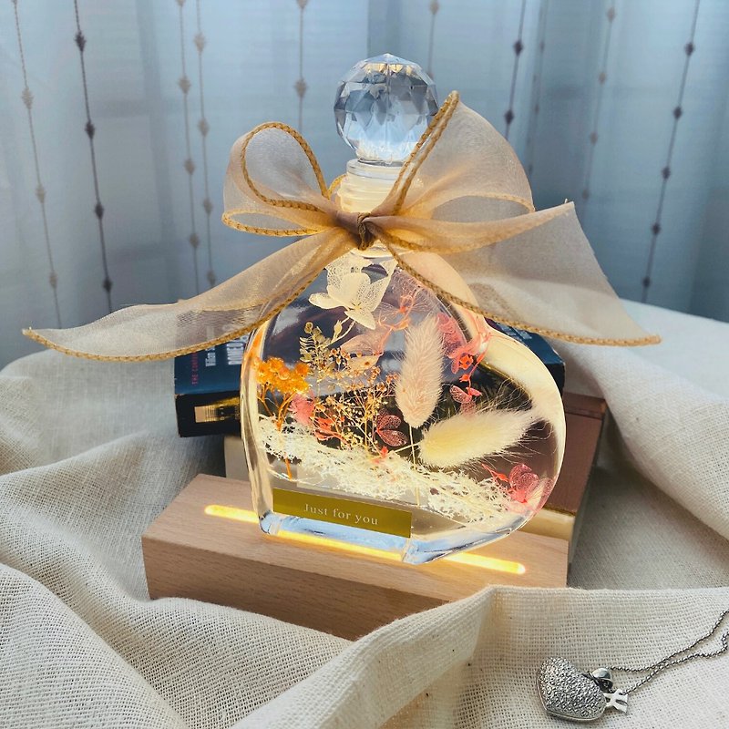 Floating Flower Love Vase Valentine's Day Anniversary Tanabata Birthday Gift - Items for Display - Glass 