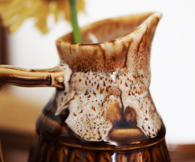 レトロなフランスの Revol 陶器の水差し/やかん/花瓶 - ショップ