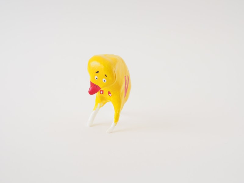 House parrot - 裝飾/擺設  - 紙 黃色