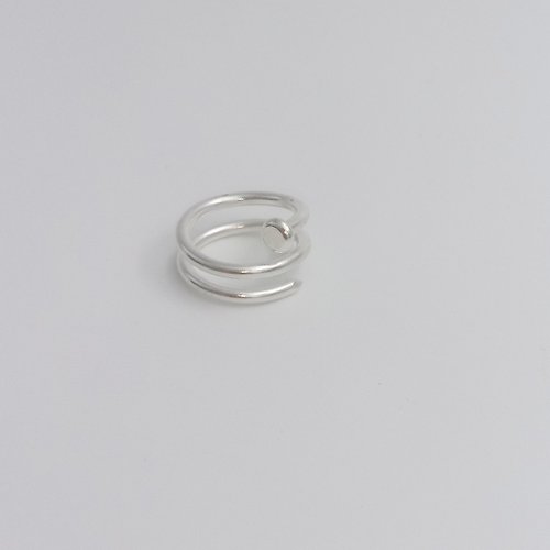質物園 zhioo studio 釘子造型 純銀戒指