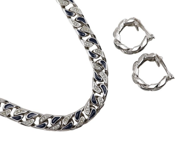 新品未使用⭐︎ディオールDior ネックレス イヤリング セットヴィンテージ Christian Dior ディオール 6チェンジ ネックレス イヤリング