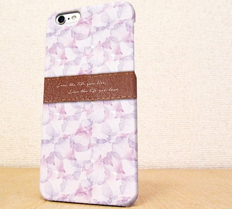 Free shipping ☆ iPhone case GALAXY case ☆ Love the life Pink phone case - เคส/ซองมือถือ - พลาสติก สึชมพู