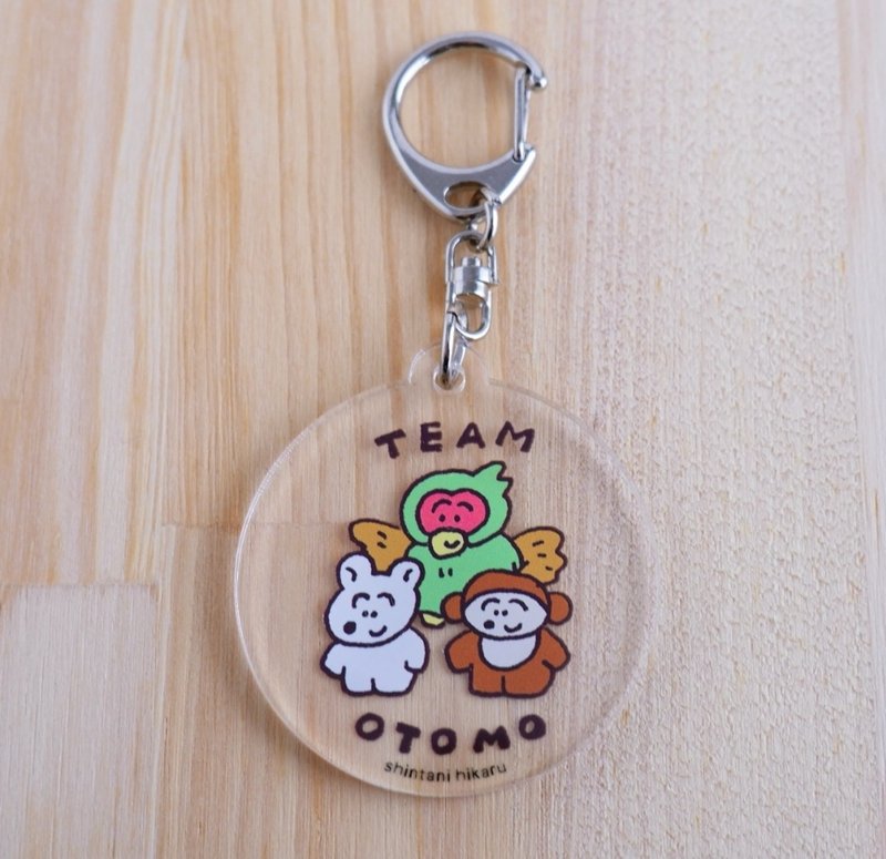 TEAM OTOMO Acrylic Keychain - Keychains - Plastic 