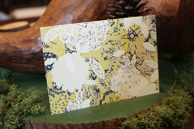 Postcard_Garden Blooms - การ์ด/โปสการ์ด - กระดาษ 