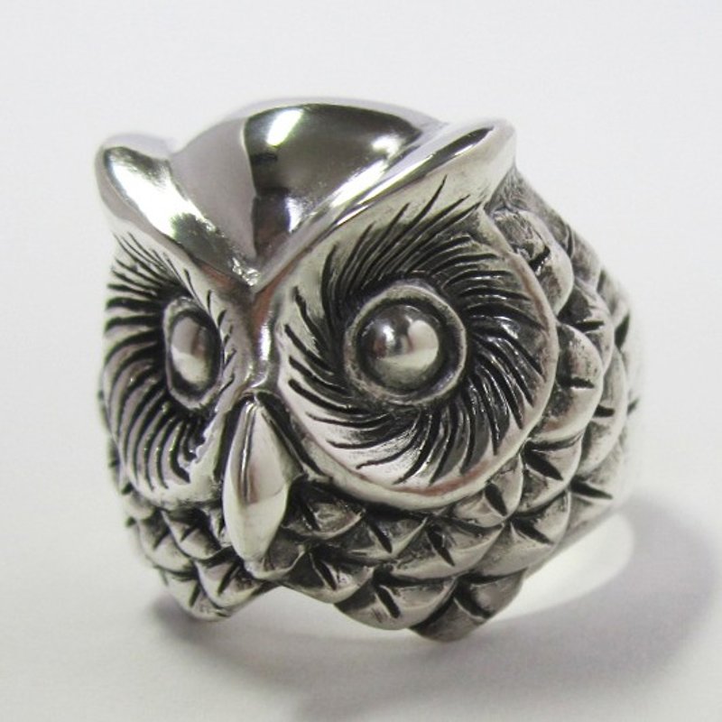 Owl RING - General Rings - Other Metals Gray