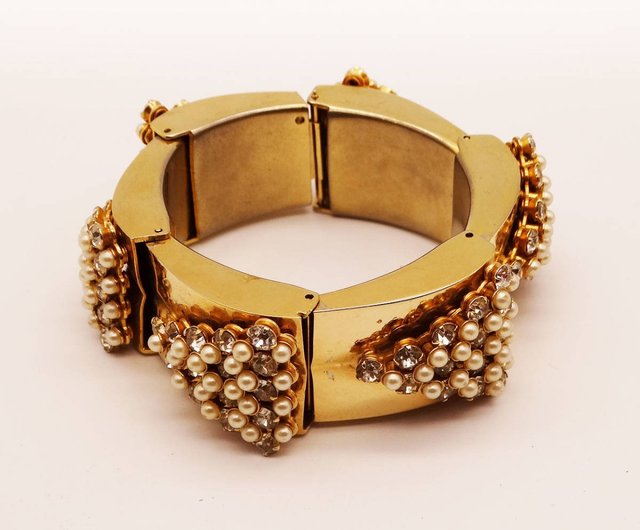 60s USA vintage decorated bracelet